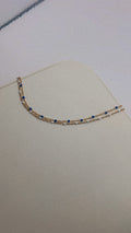 Double layer bracelet