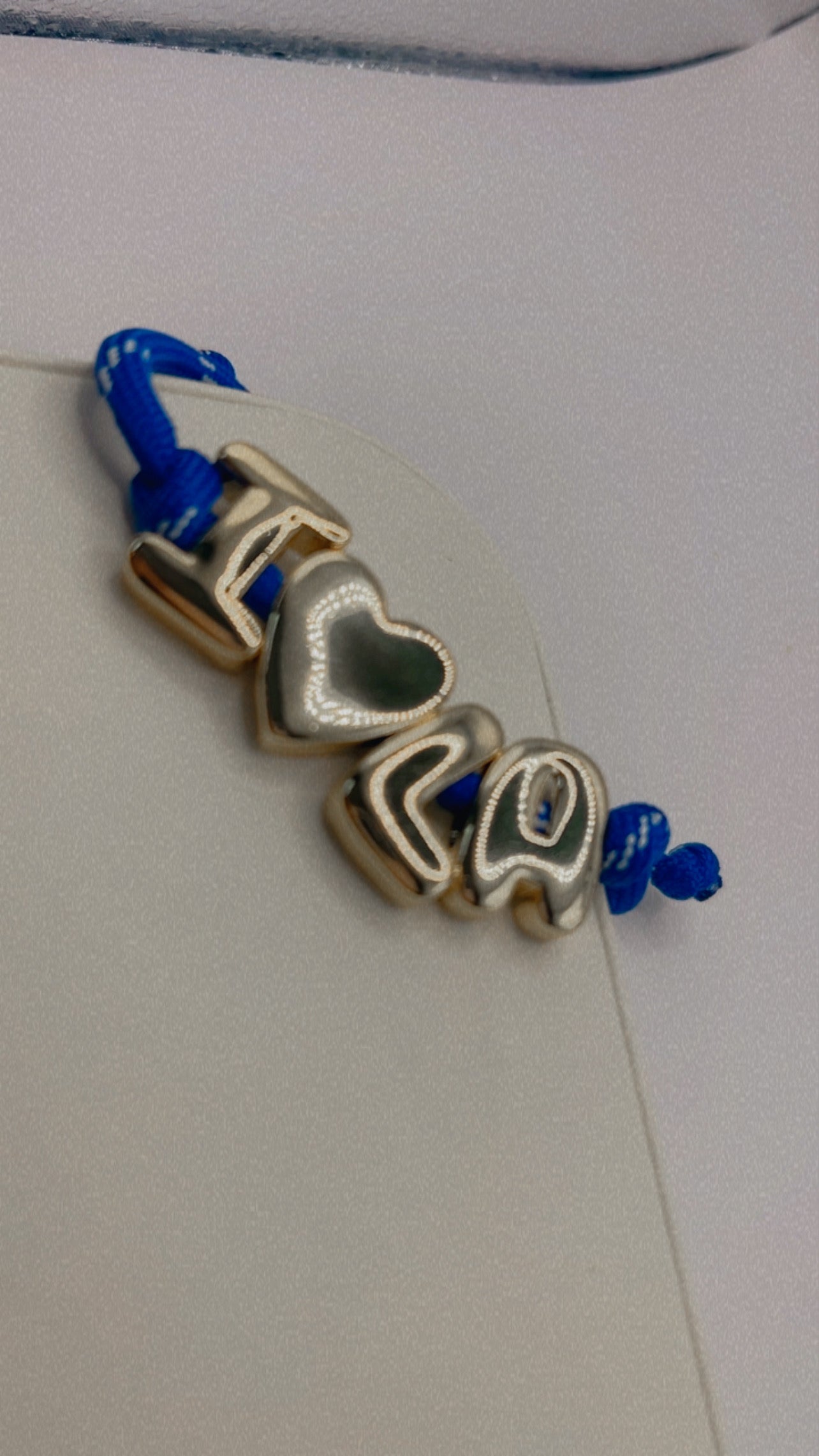 Love LA rope bracelet