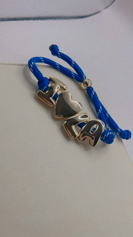 Love LA rope bracelet