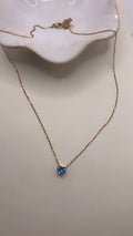 Dodger blue heart