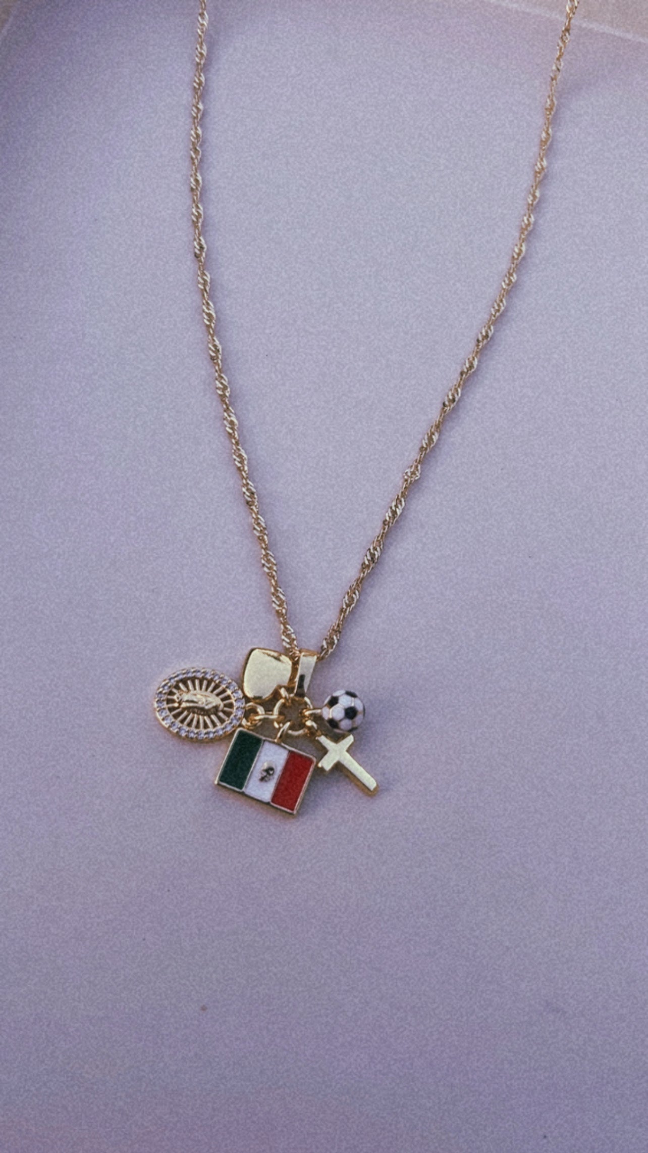 Mexico de Corazon Necklace